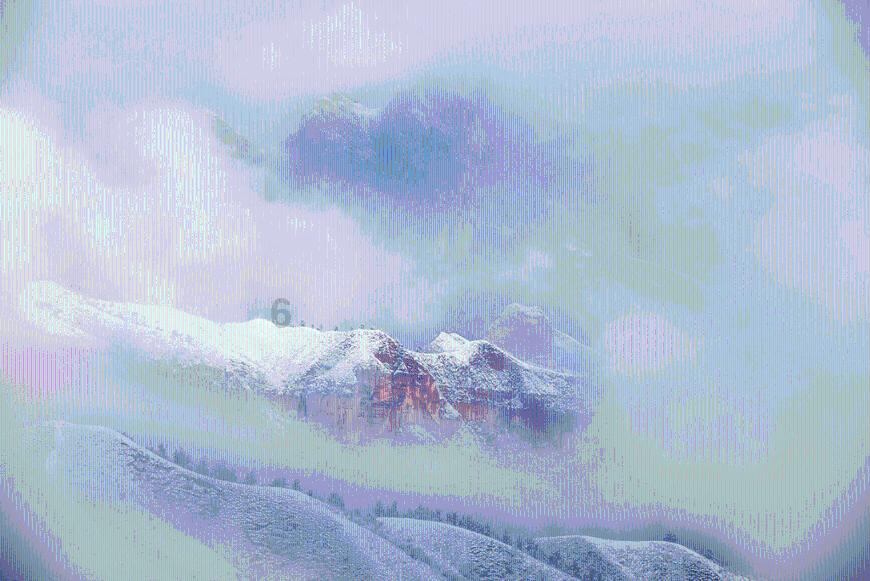 逃离广阔的山川